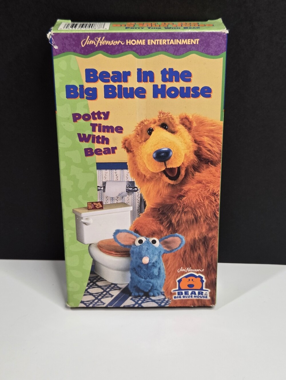 1999 Bear in the Big Blue House: Potty Time With Bear VHS Jim Henson Home